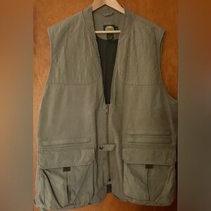 Cabela’s Men’s Hunting Vest 100% Cotton 2XL/Beige